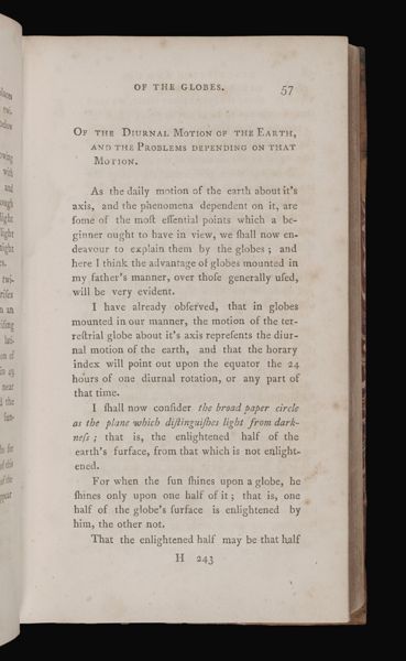 Part III. The use of the terrestrial globe, mounted in the best manner. 30