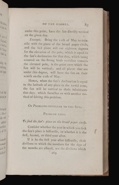 Part III. The use of the terrestrial globe, mounted in the best manner. 56