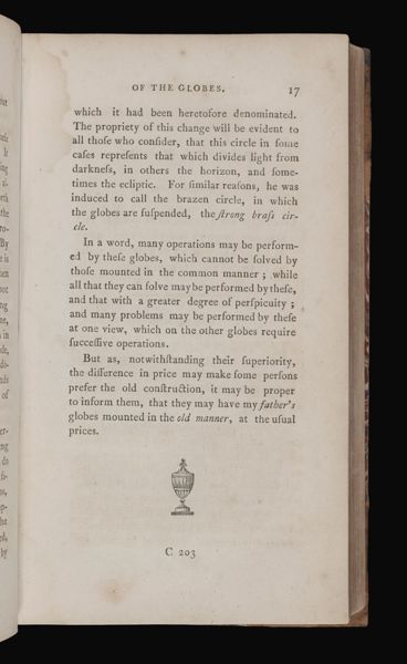 Part I. A treatise on the use of the terrestrial & celestial globes. 9