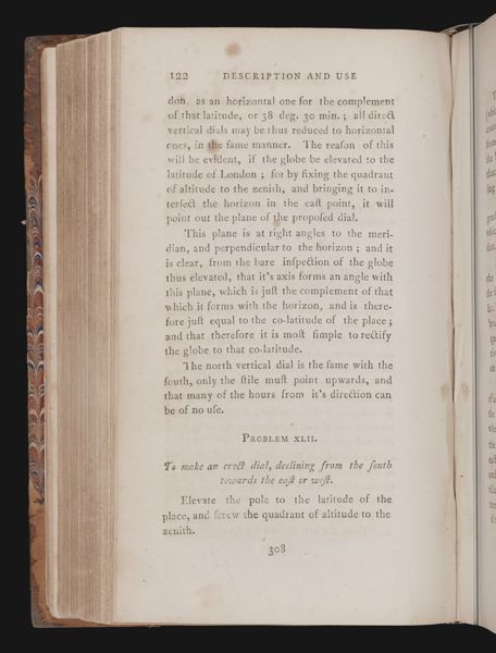 The general principles of dialling illustrated by the terrestrial globe. 11