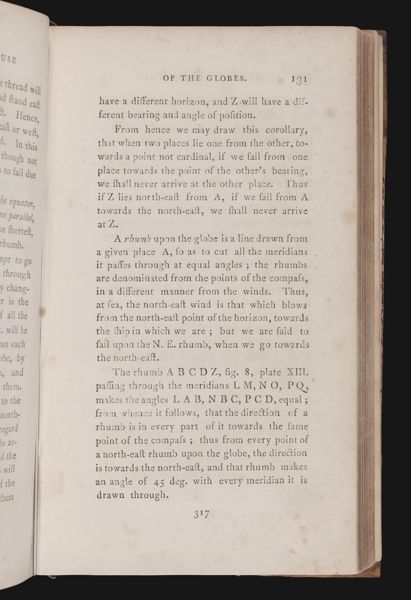 Navigation explained by the globe. 6