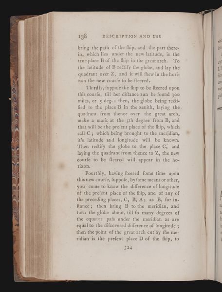 Navigation explained by the globe. 13