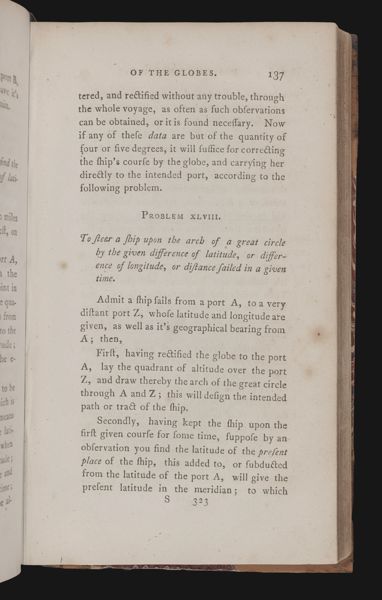 Navigation explained by the globe. 12