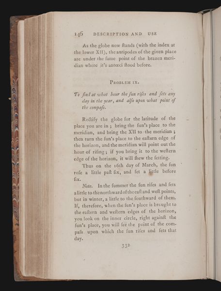 Of the use of the terrestrial globe, when mounted in the common manner. 8
