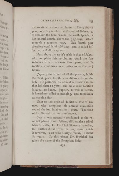 Essay III. Containing a description of the most improved planetarium, lunarium, & tellurian. 7