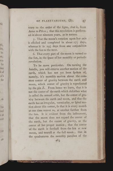 Essay III. Containing a description of the most improved planetarium, lunarium, & tellurian. 39