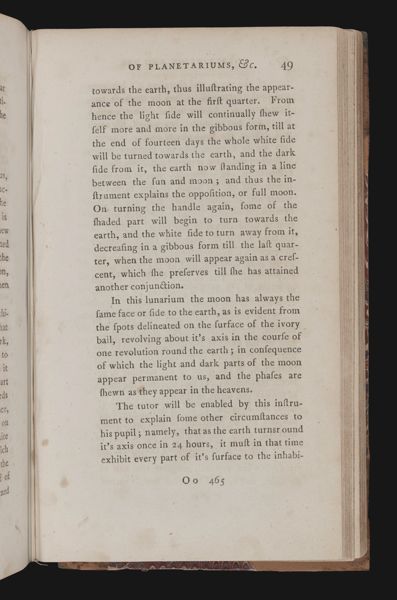 Essay III. Containing a description of the most improved planetarium, lunarium, & tellurian. 41
