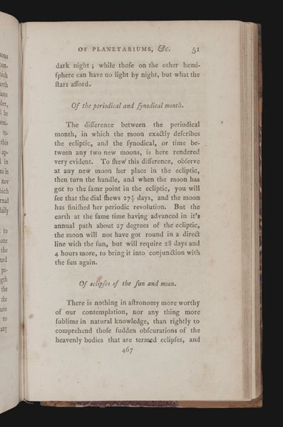 Essay III. Containing a description of the most improved planetarium, lunarium, & tellurian. 43