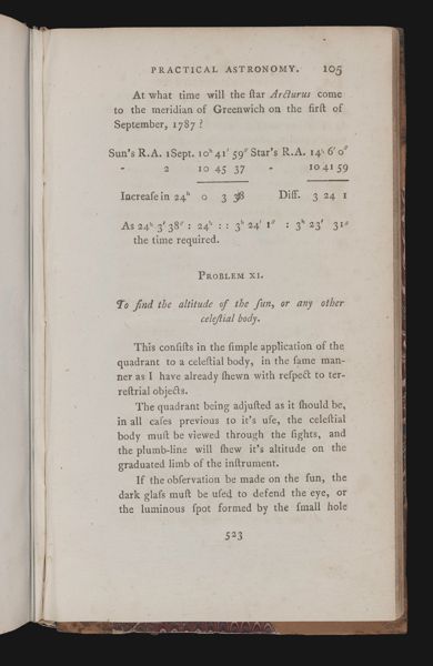 Essay IV. An introduction to practical astronomy. 51
