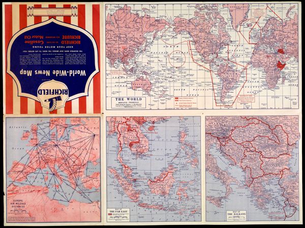 Richfield news map of Europe