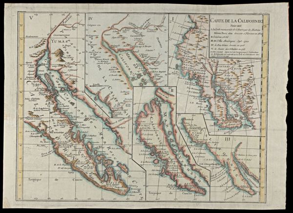 Carte de la Californie