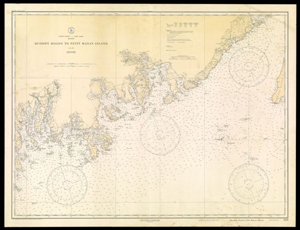 United States- East Coast Maine Quoddy Roads to Petit Manan Island