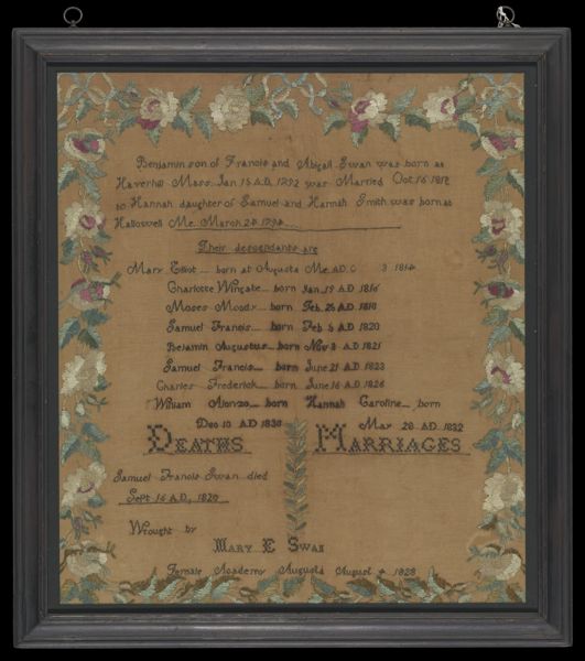 Family Register Sampler