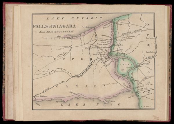 Falls of Niagara and adjacent country