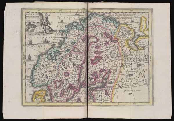 La Suede et La Norwege avec leurs Environs