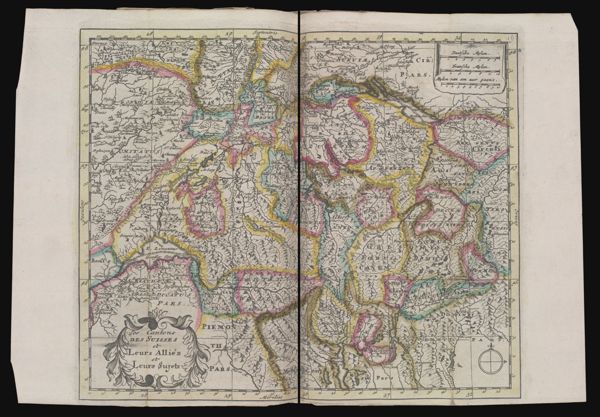 Les Cantons des Suisses et Leurs Alliéz et Leurs Surets