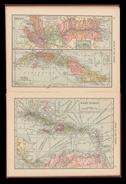 United States canal zone Isthmus of Panama / Cuba / West Indies