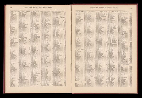 Cities and towns of the Untited States