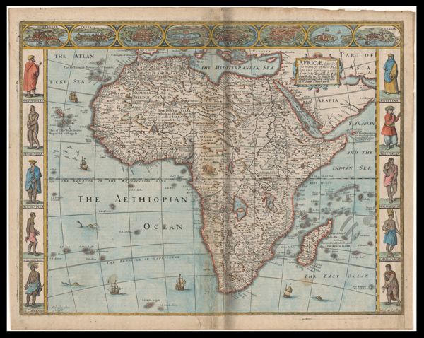 Africae: described, the manners of their habits and buildinge - newly done into English by I.S. are to be sold by Tho. Basset in Fleet Street and Ric: Chiswell in St. Paul's Church yard.