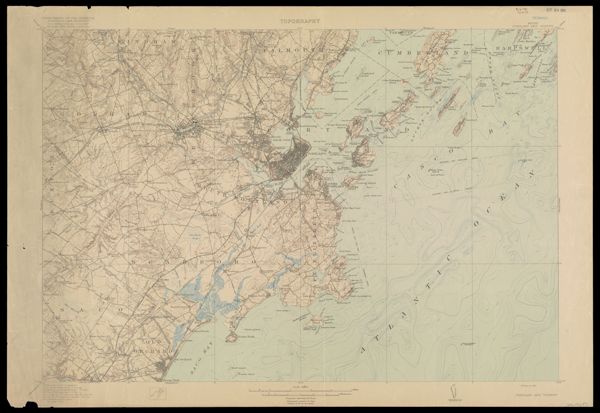 Maine, Portland and vicinity