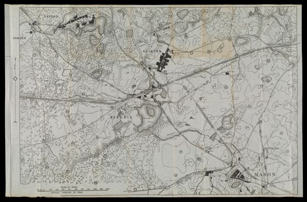 [Terrain map for use with 