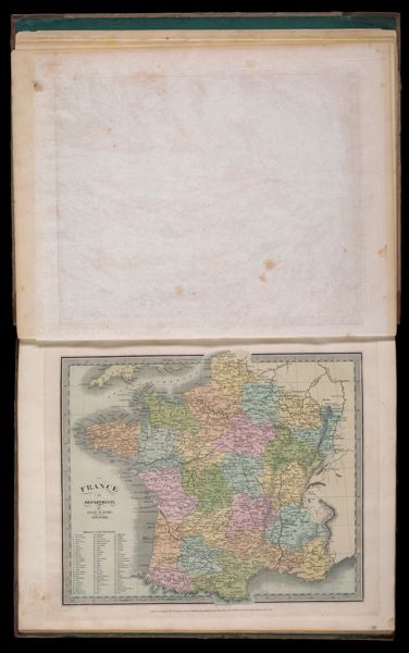 France in departments. By David H. Burr. New-York.