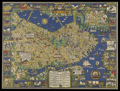 The Colour of an Old City: A Map of Boston.