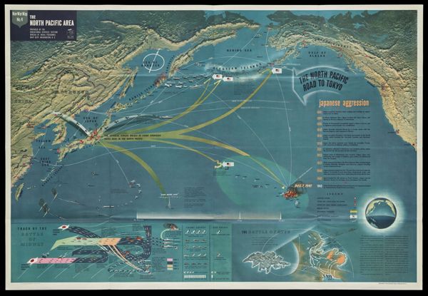 World War 2 in the North Sea Area NavWarMap No. 3