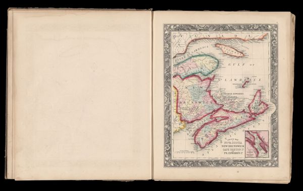 Nova Scotia, New Brunswick, Cape Breton, and Prince Edward's Islands. / City and Harbor of Halifax.