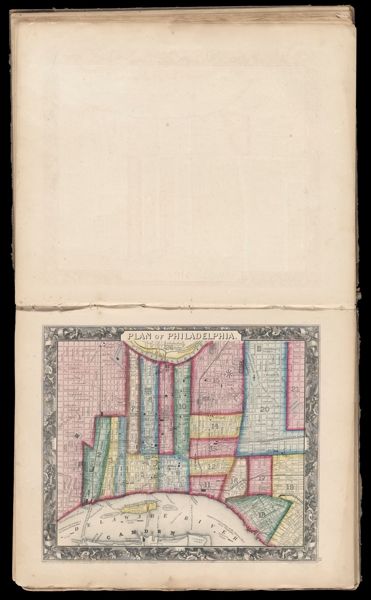 Plan of the City of Philadelphia.