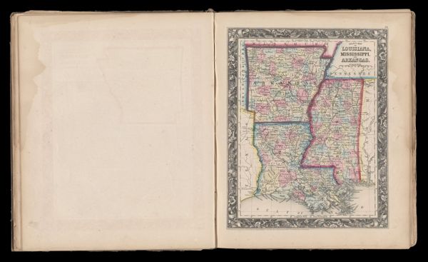 Louisiana, Mississippi, and Arkansas.