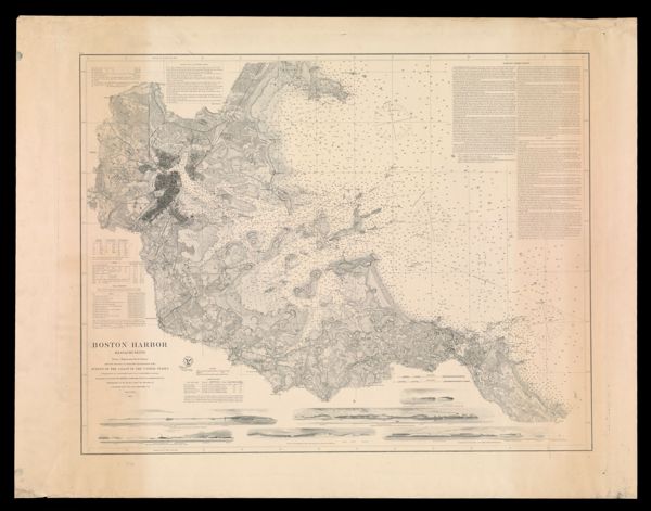 Boston Harbor, Massachusetts: Survey of the Coast of the United States