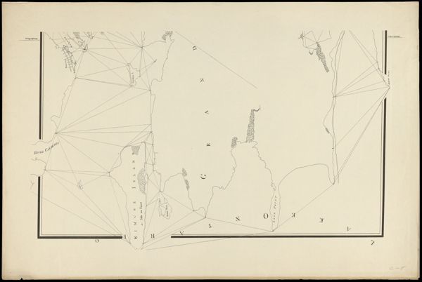 [untitled map, including Simcoe Island in Lake Ontario]