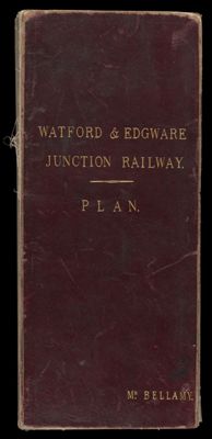 Watford and Edgware Junction Railway Plan