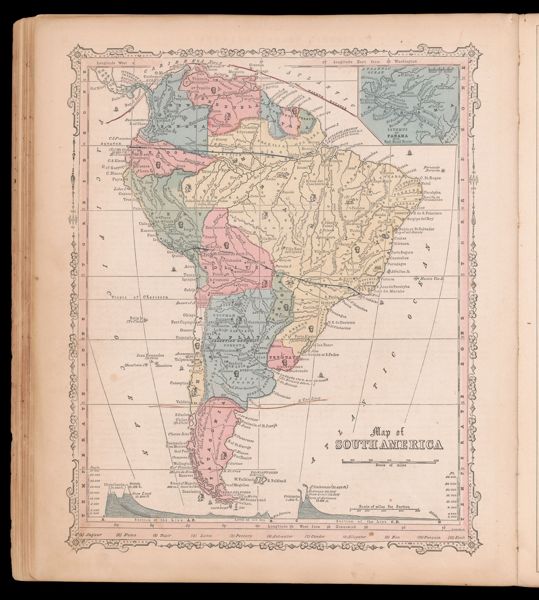 Map of South America