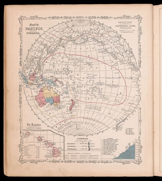 Map of the Pacific, including Oceanica.