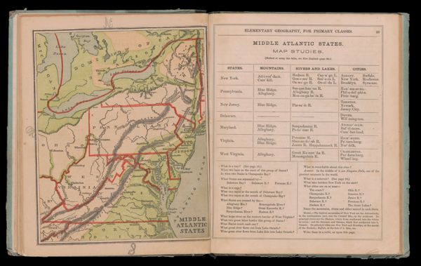 Section II. Middle Atlantic states.