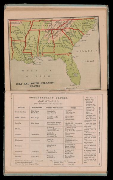 Section III. Southeastern states.