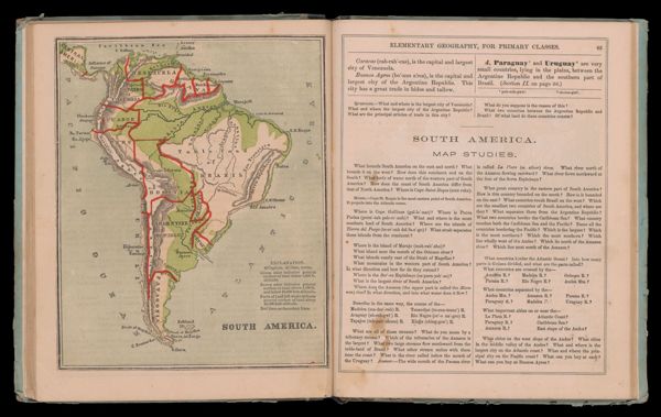 South America. Section I. Countries of the plains.