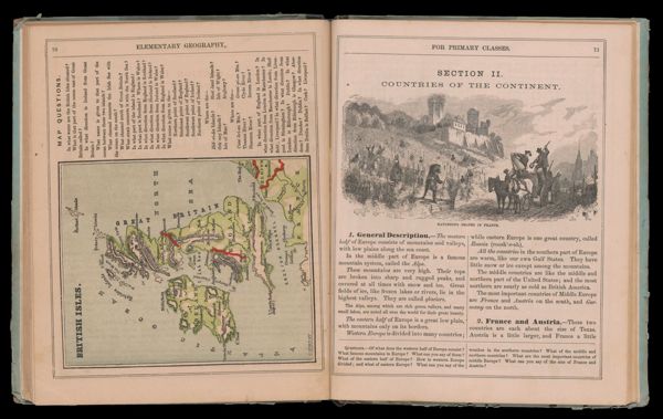 Section II. Countries of the continent.