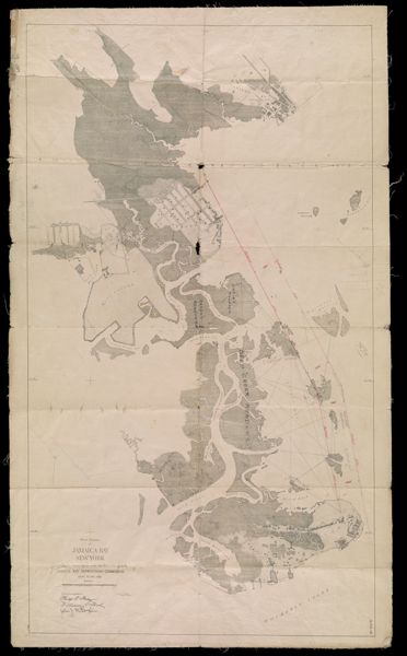 West Portion of Jamaica Bay, New York Topographic Survey under the direction of the Jamaica Bay Improvement Commission Sept. to Dec. 1909