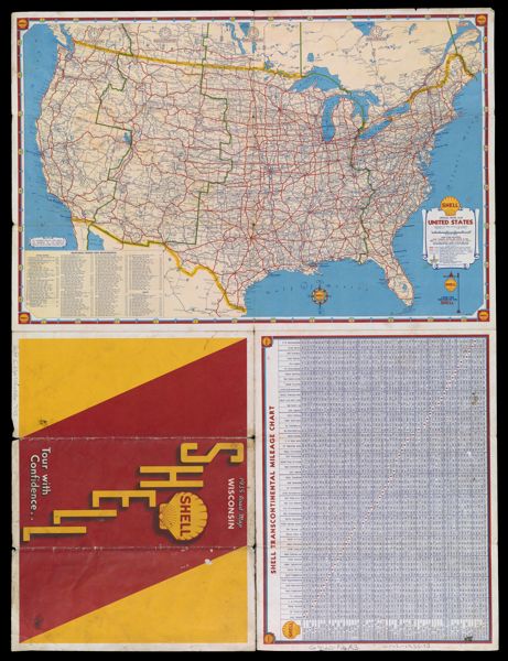 Official Road Map Wisconsin