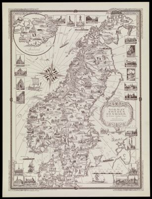 Norway, Sweden, Denmark by Ernest Dudley Chase