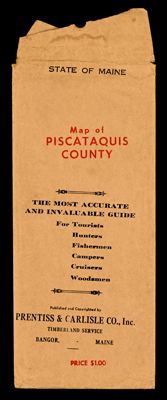 State of Maine, Piscataquis County compiled from Prentiss & Carlyle Co., Inc. surveys -- U.S.G.S. -- and information on file