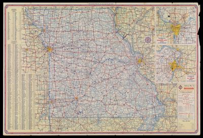 Skelly Highway Map of Missouri