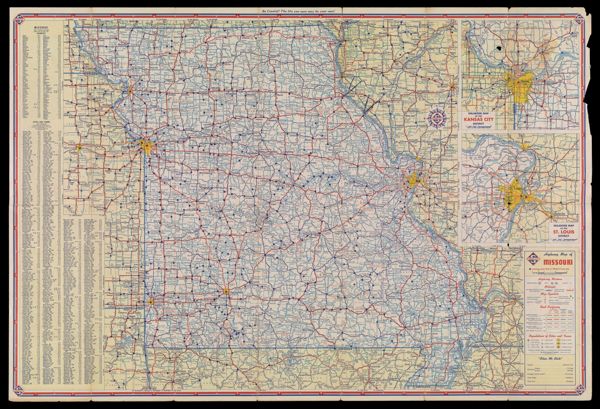 Skelly Highway Map of Missouri