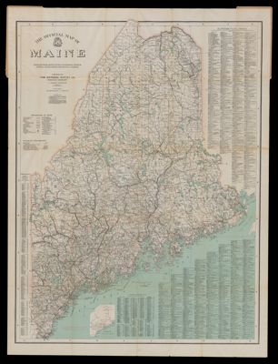 The Official Map of Maine