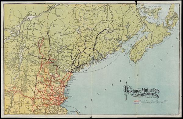 Boston and Maine R. R. and Controlled Lines.