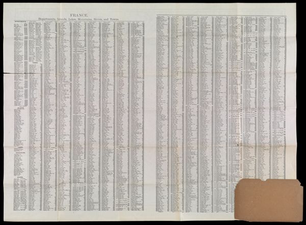 Rand McNally Standard Map of France