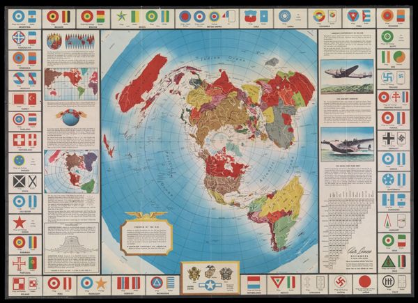 Global Map for Global War and Global Peace